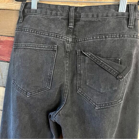 Insane Gene Black Distressed Jeans Size 1/24‎ - Picture 5 of 9